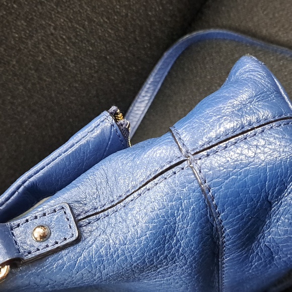 Kate Spade New York Cobble Hill tassel crossbody bag in a navy blue - Picture 12 of 16